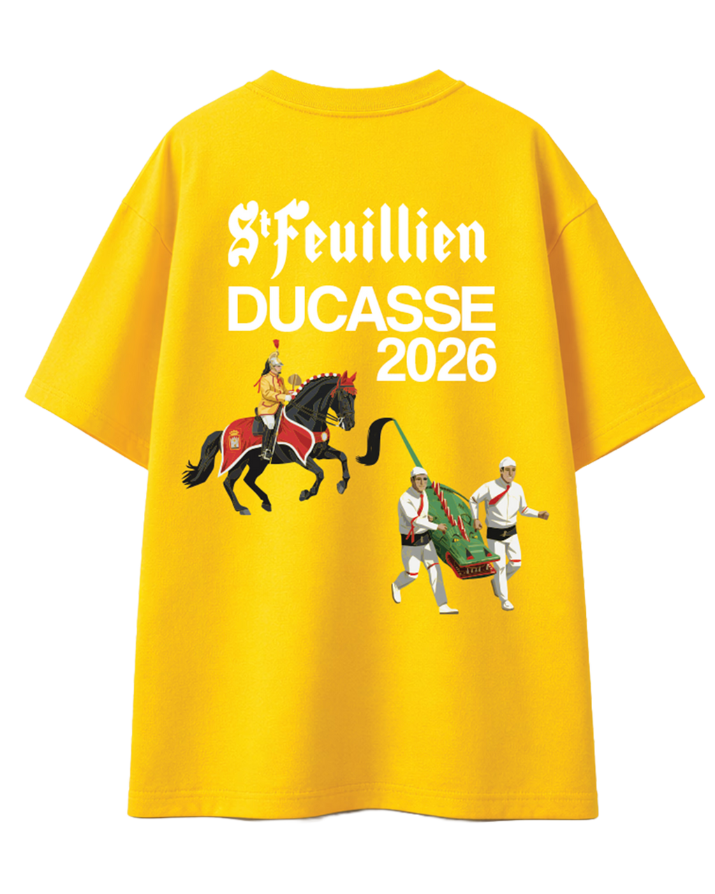 T-shirt St-Feuillien - édition spéciale Ducasse de Mons 2026