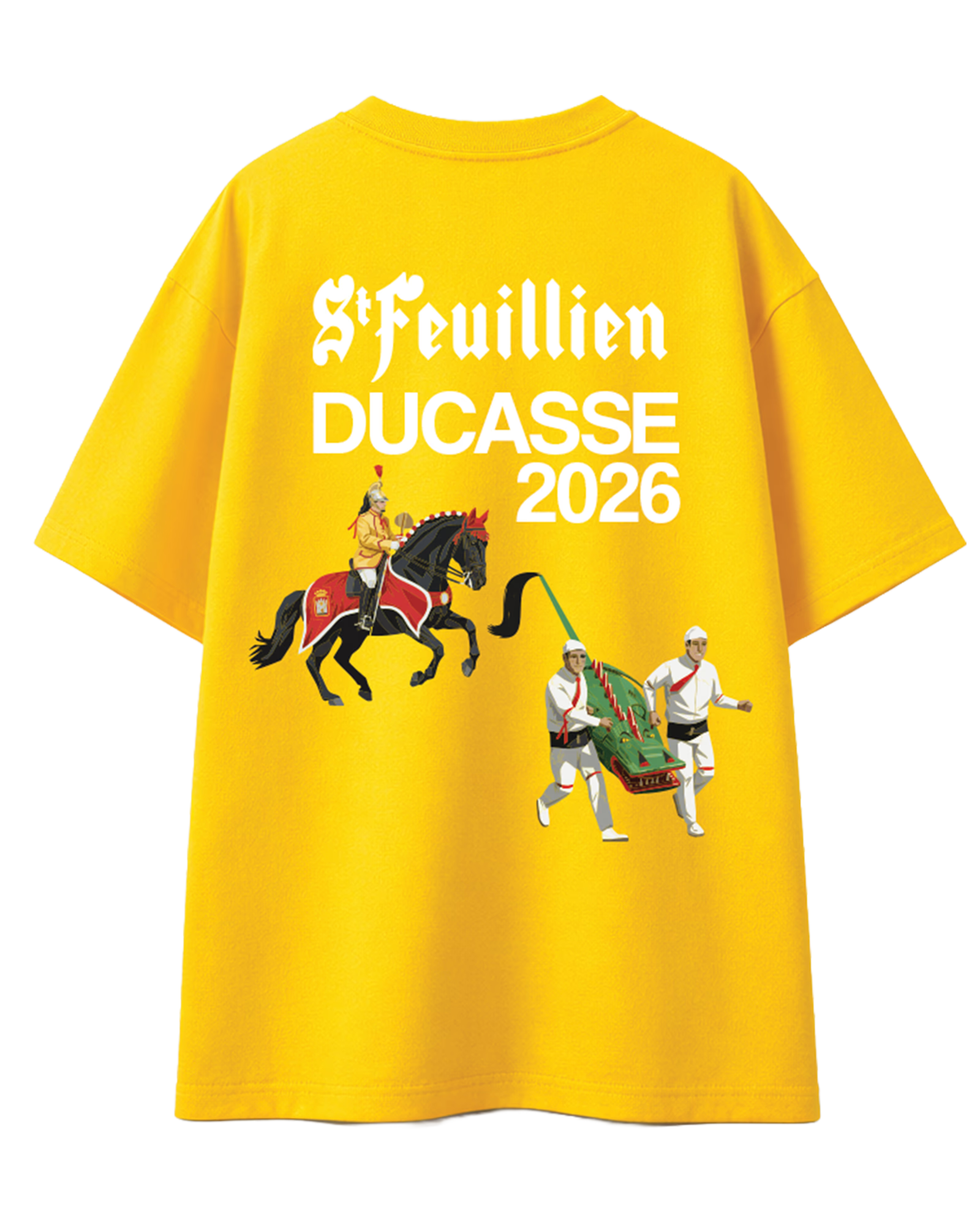 T-shirt St-Feuillien - édition spéciale Ducasse de Mons 2026