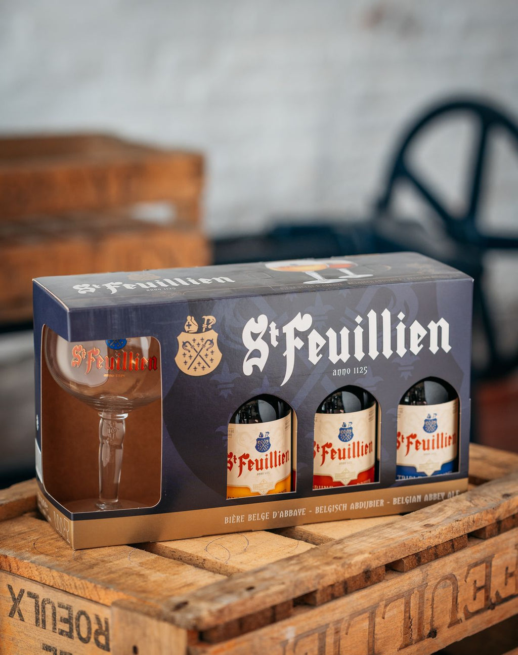 Coffret cadeau St-Feuillien bières d'Abbaye