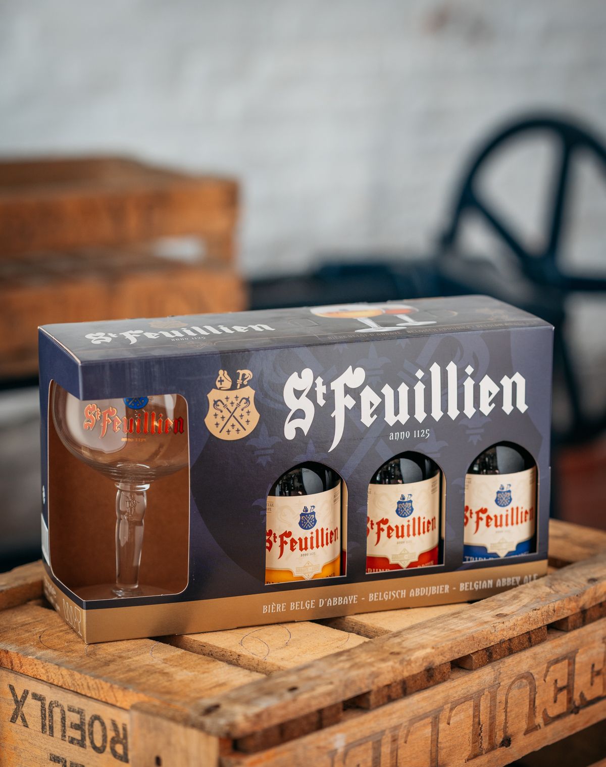 Coffret cadeau St-Feuillien bières d'Abbaye