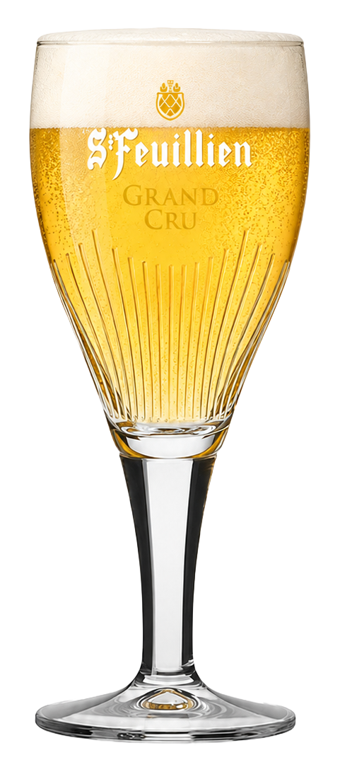 Geschenkpakket St-Feuillien Grand Cru 4x33 cl + 1 exclusief glas
