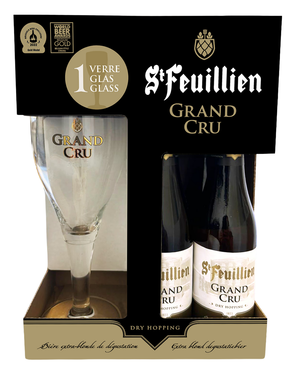 St-Feuillien Grand Cru gift set 4x33 cl