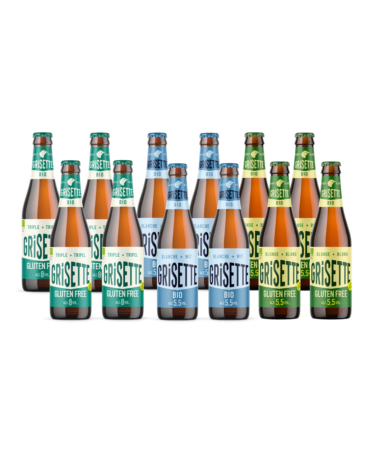 Grisette BIO pakket 12 x 33cl