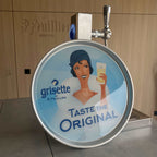Plateau en aluminium Grisette