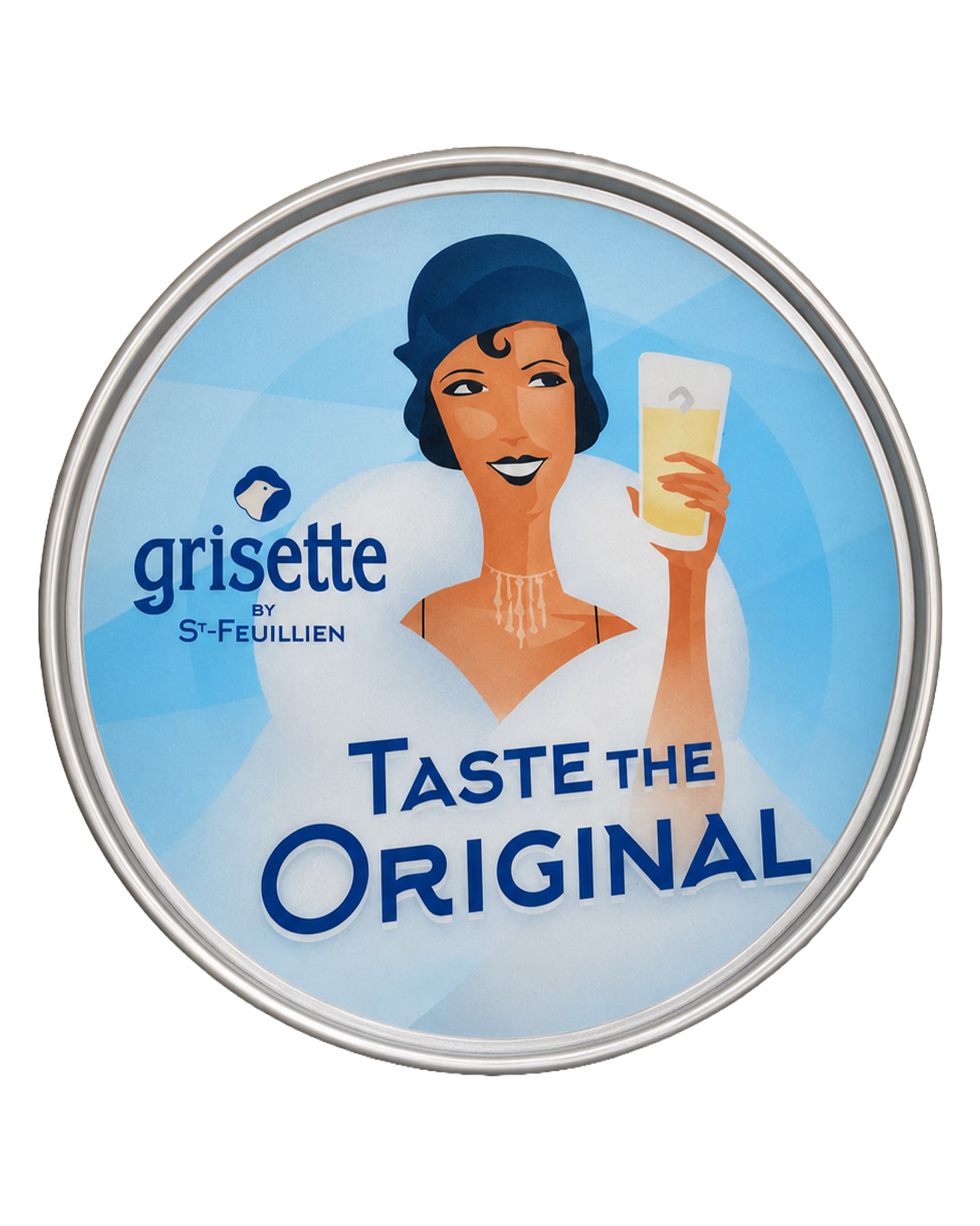 Plateau en aluminium Grisette