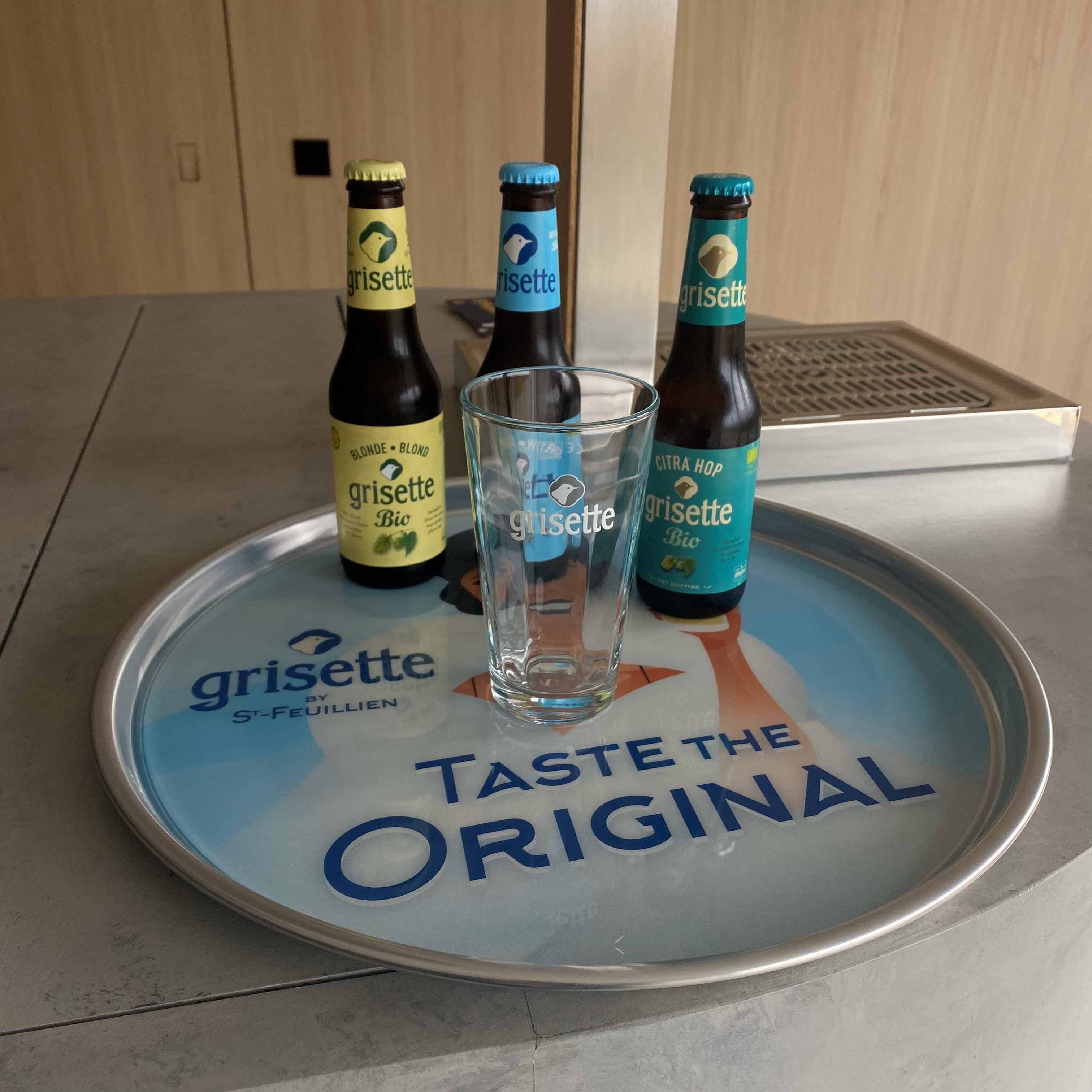 Plateau en aluminium Grisette