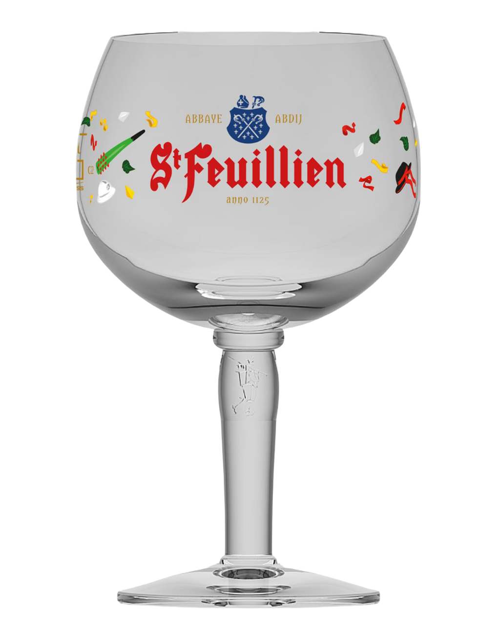 Verre St-Feuillien - édition spéciale Ducasse de Mons 2025- 25cl x 4