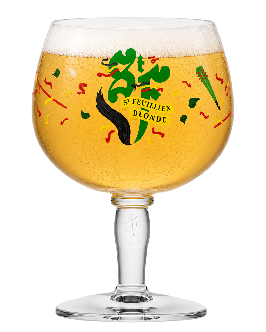 Verre St-Feuillien - édition spéciale Ducasse de Mons 2025- 25cl x 4