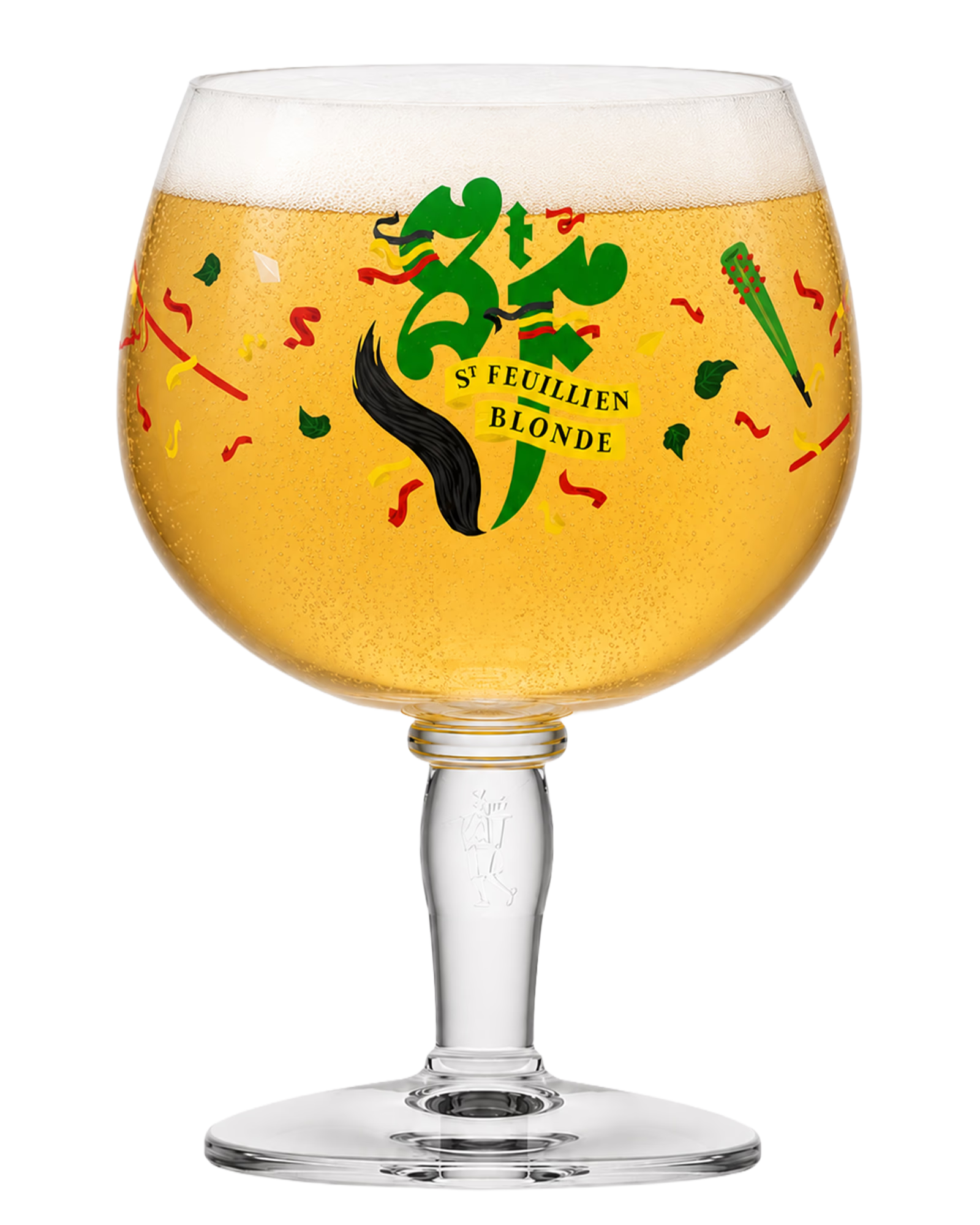 Verre St-Feuillien - édition spéciale Ducasse de Mons 2025- 25cl x 4