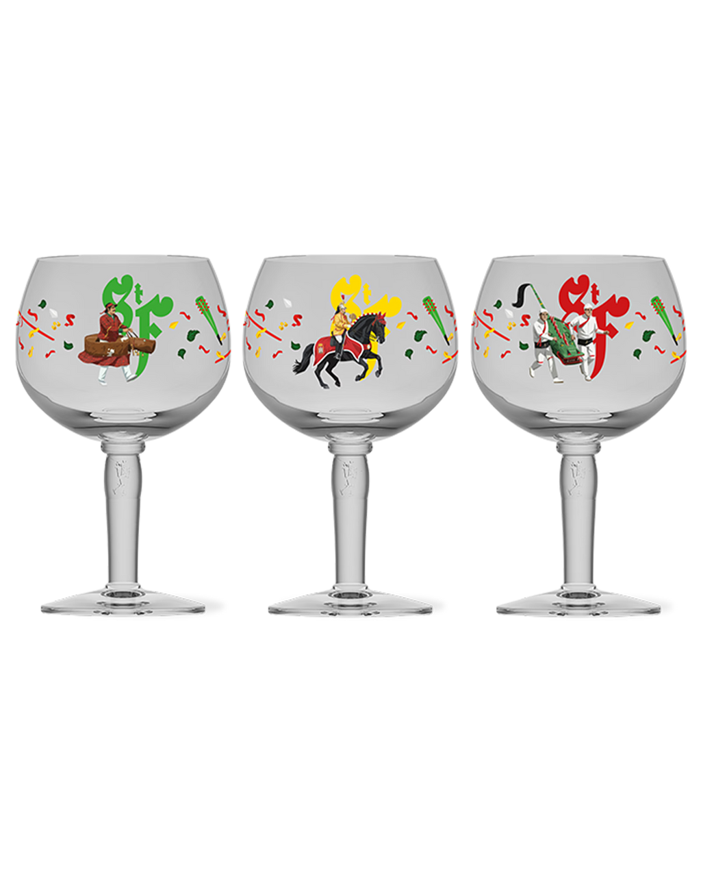 Verre St-Feuillien – édition spéciale Ducasse de Mons 2026 25cl x 3