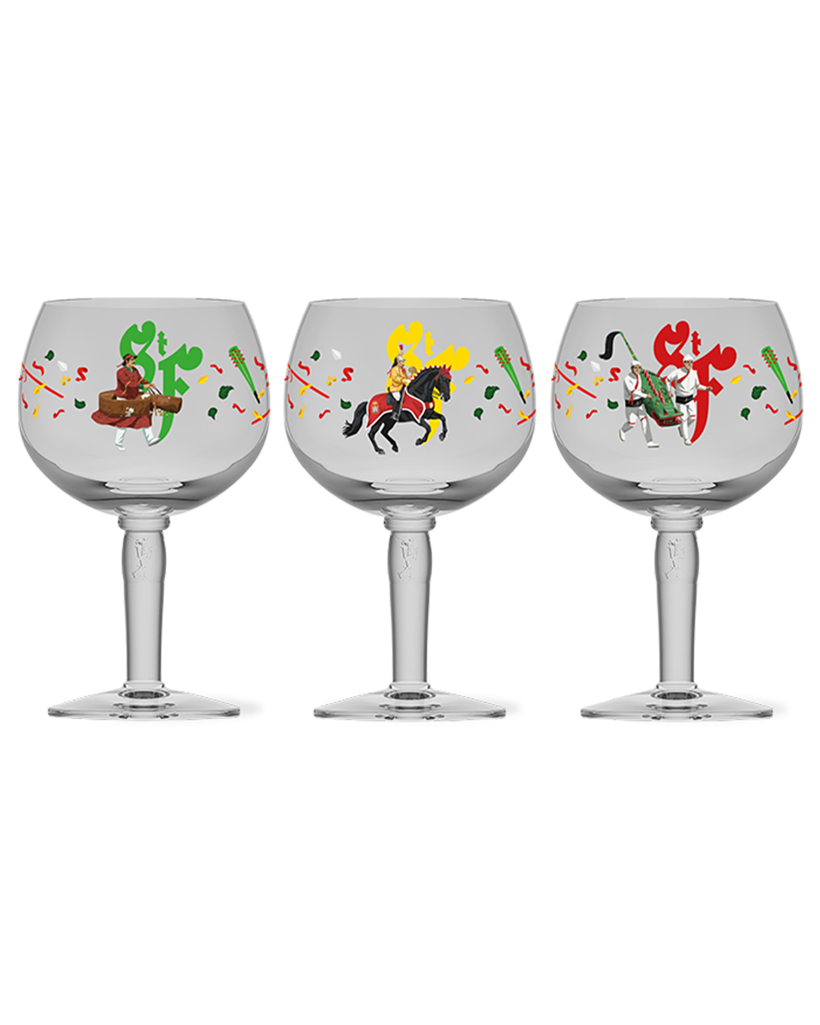 Verre St-Feuillien – édition spéciale Ducasse de Mons 2026 25cl x 3