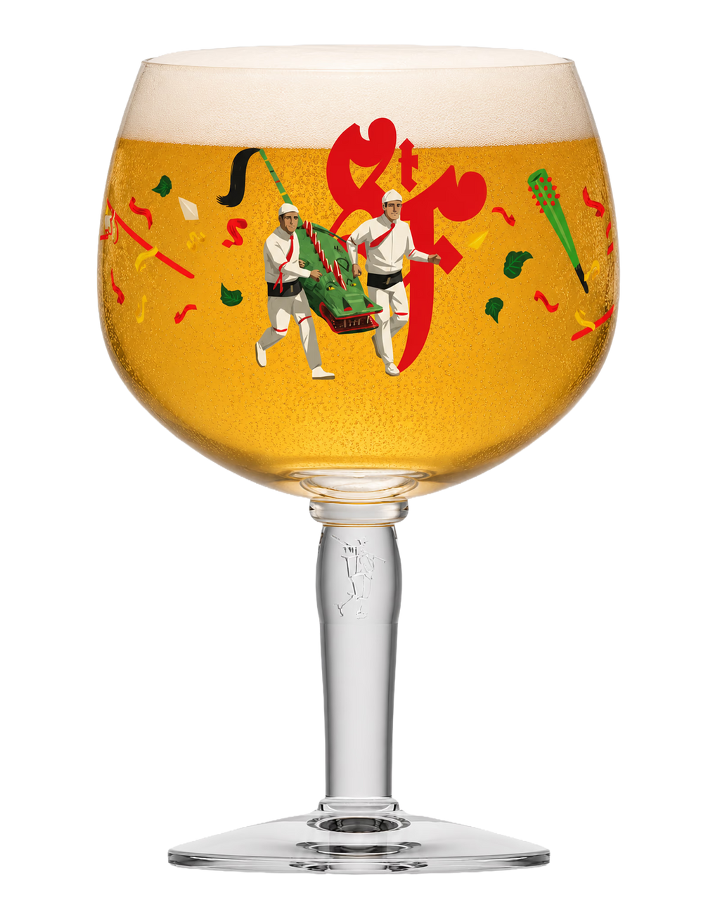Verre St-Feuillien – édition spéciale Ducasse de Mons 2026 25cl x 3