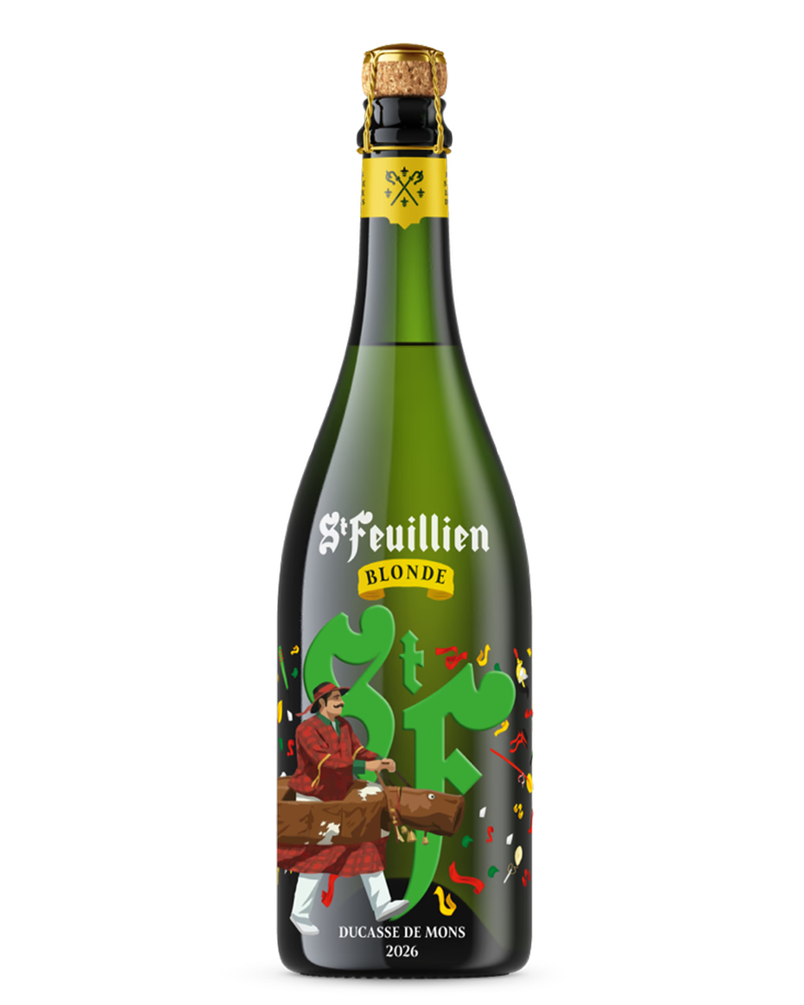 St-Feuillien Blonde 6 x 75cl - Edition spéciale Ducasse de Mons 2026