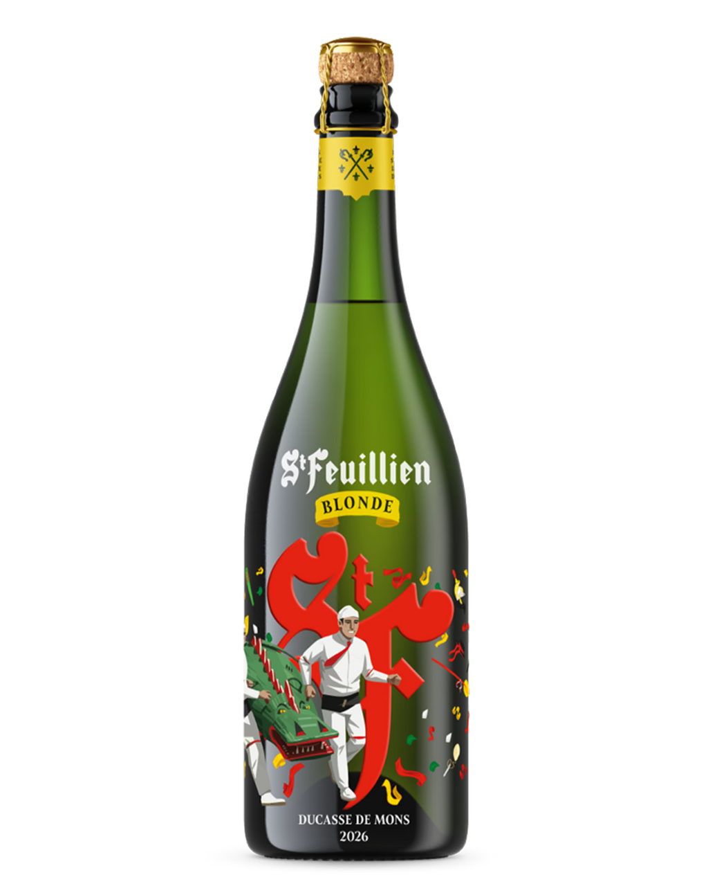 St-Feuillien Blonde 6 x 75cl - Edition spéciale Ducasse de Mons 2026