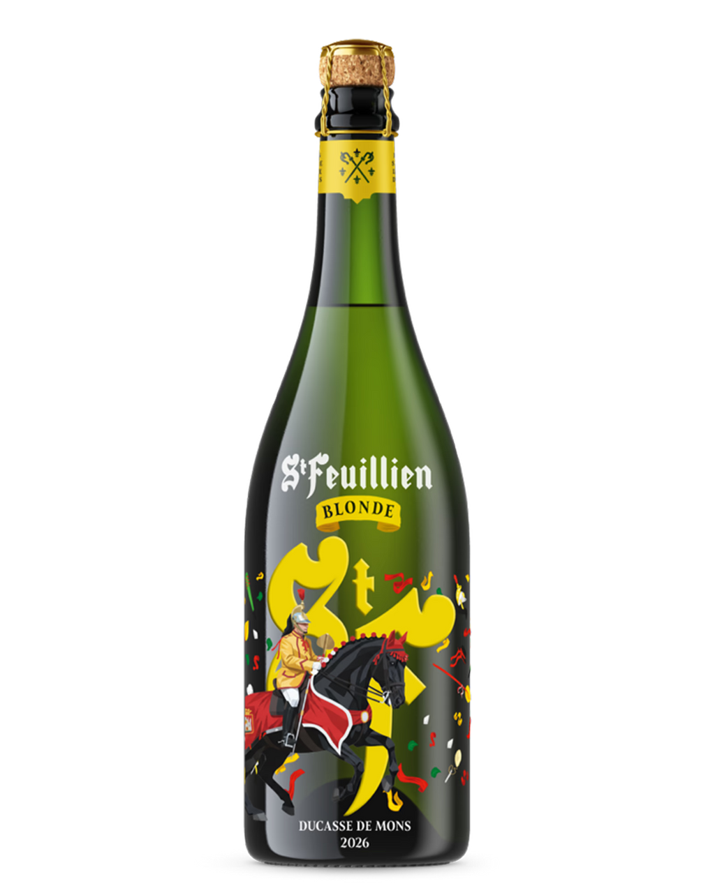 St-Feuillien Blonde 6 x 75cl - Edition spéciale Ducasse de Mons 2026