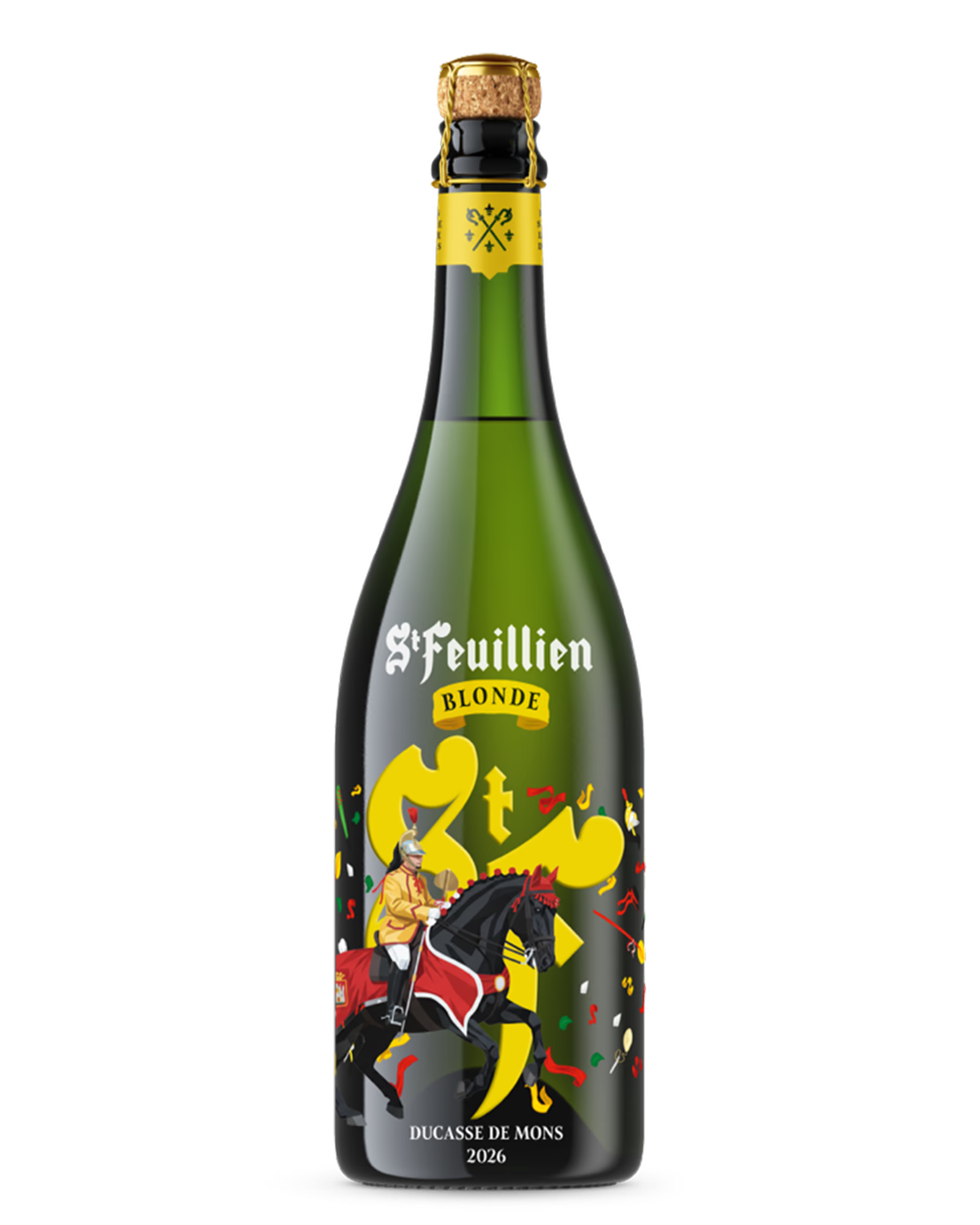 St-Feuillien Blonde 6 x 75cl - Edition spéciale Ducasse de Mons 2026