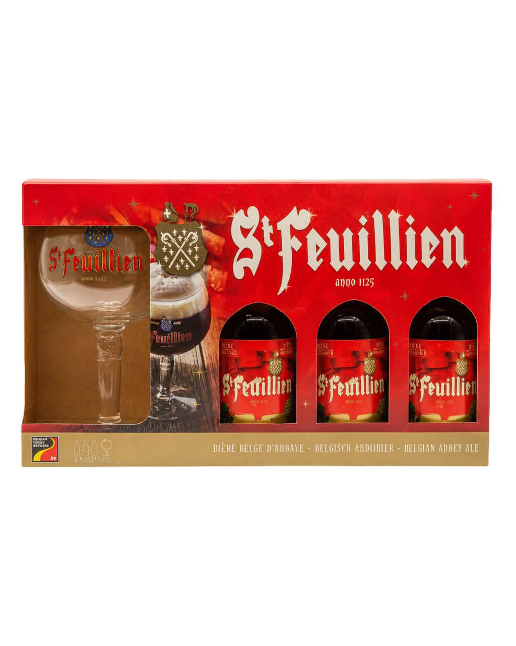 Coffret cadeau St-Feuillien Cuvée de Noël