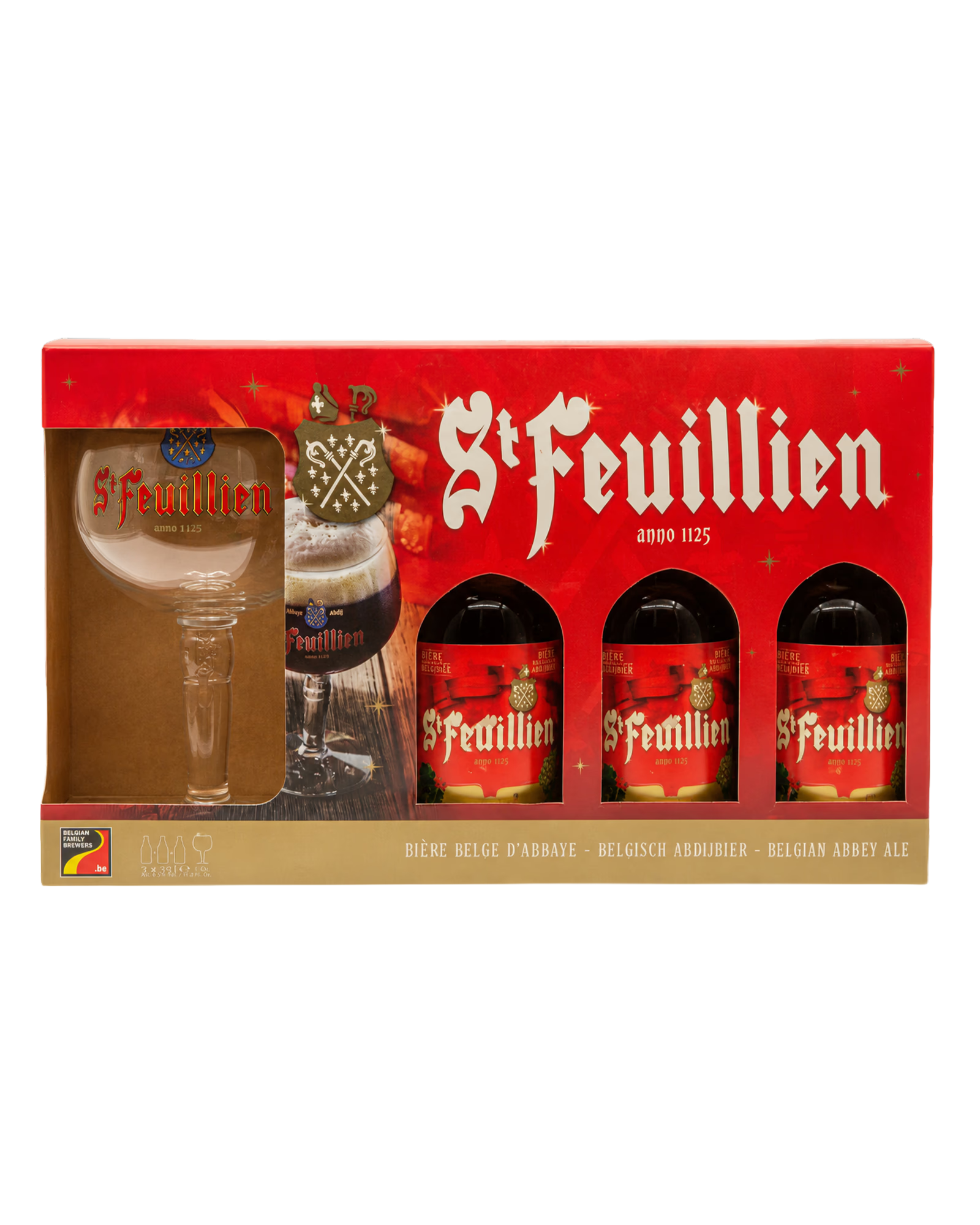Coffret cadeau St-Feuillien Cuvée de Noël