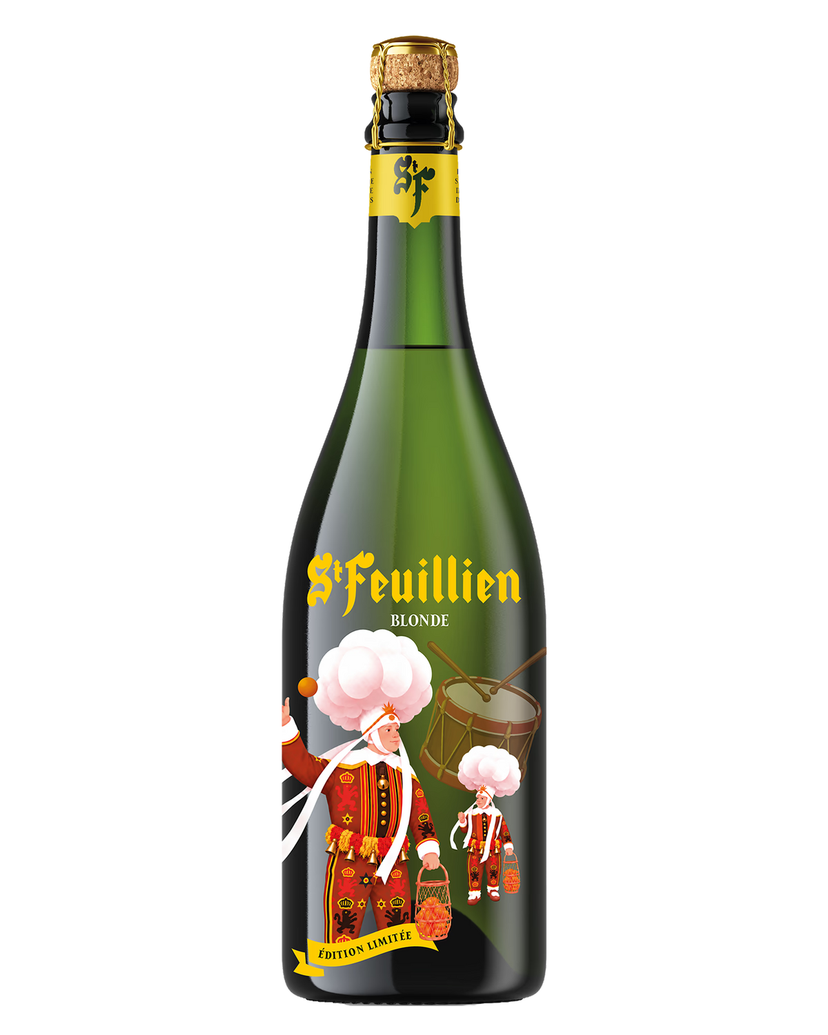 PRÉCOMMANDE - St-Feuillien Blonde 75 cl Édition spéciale Carnaval