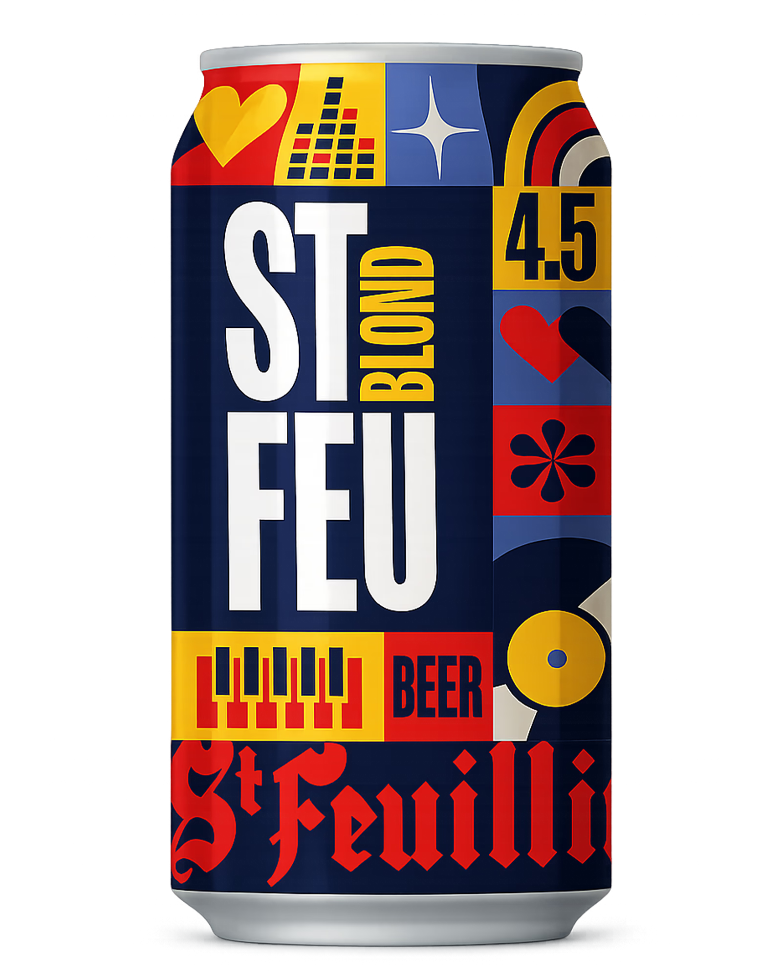 ST-FEU Blond – 16 canettes 33 cl (carton 4×4)