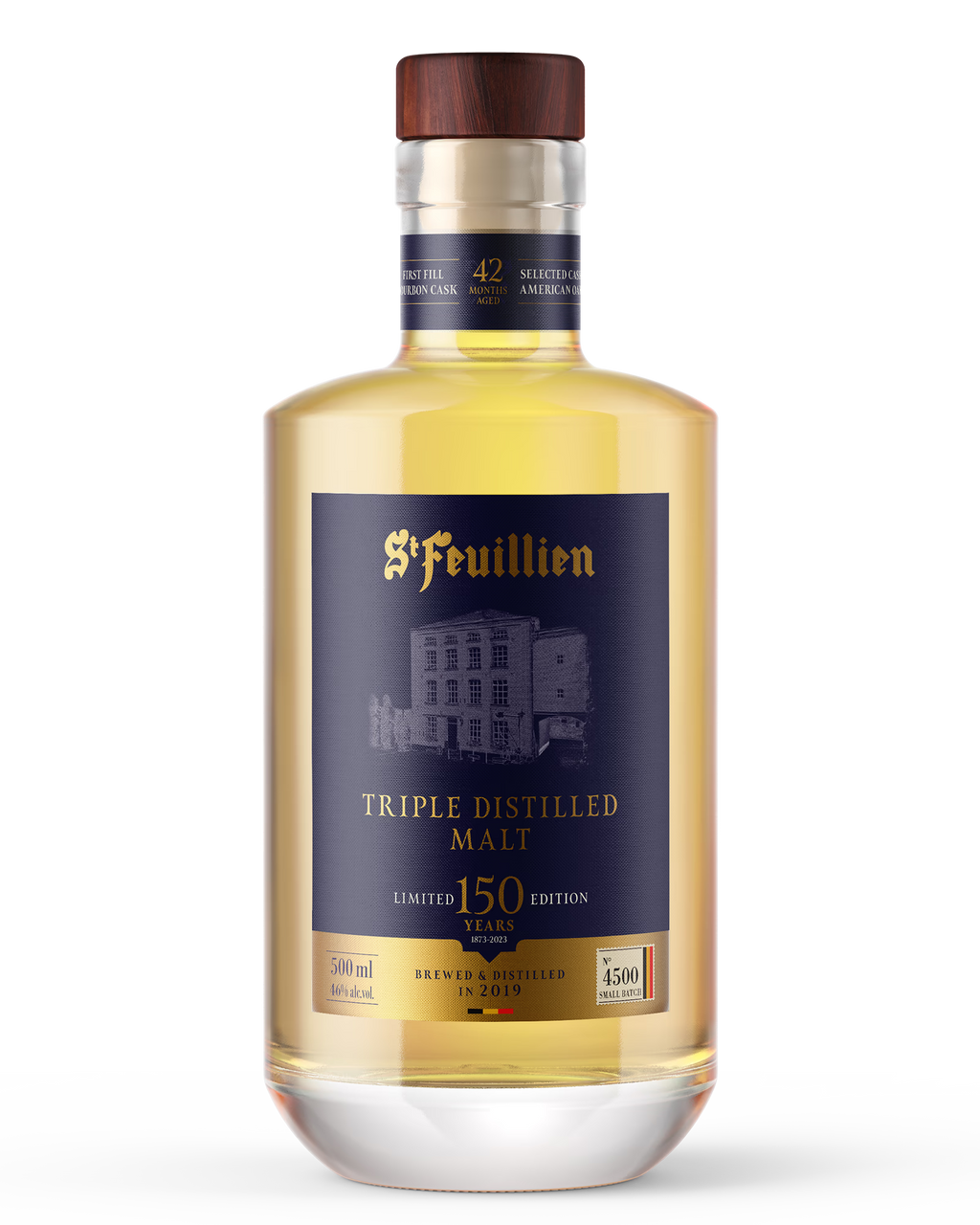 St-Feuillien Triple Distilled Malt 50 cl 42 mois
