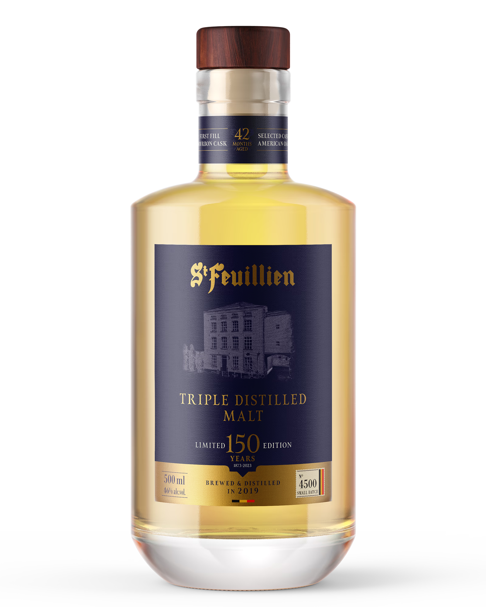 St-Feuillien Triple Distilled Malt 50 cl 42 mois