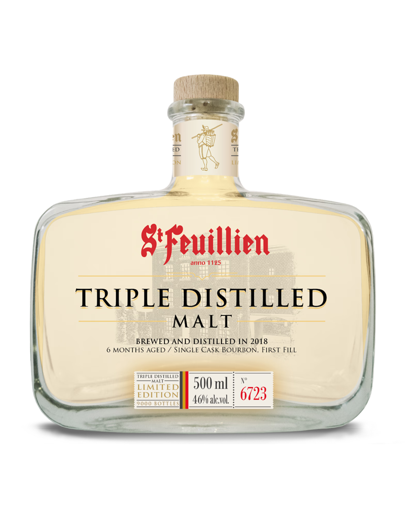 St-Feuillien Triple Distilled Malt 50 cl