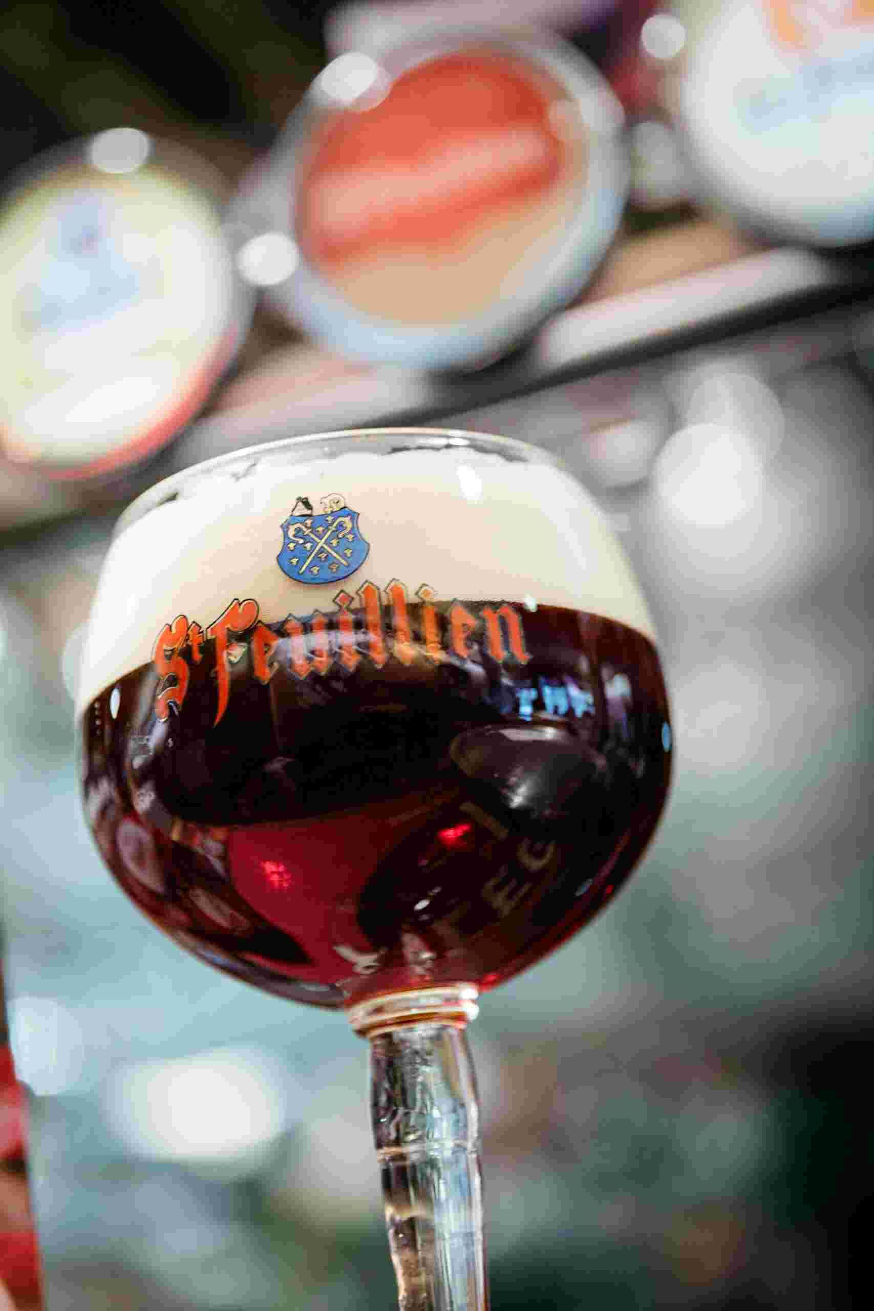 Verre de dégustation St-Feuillien 15cl x 2 + verre de dégustation St-Feuillien Grand Cru 16cl x 2